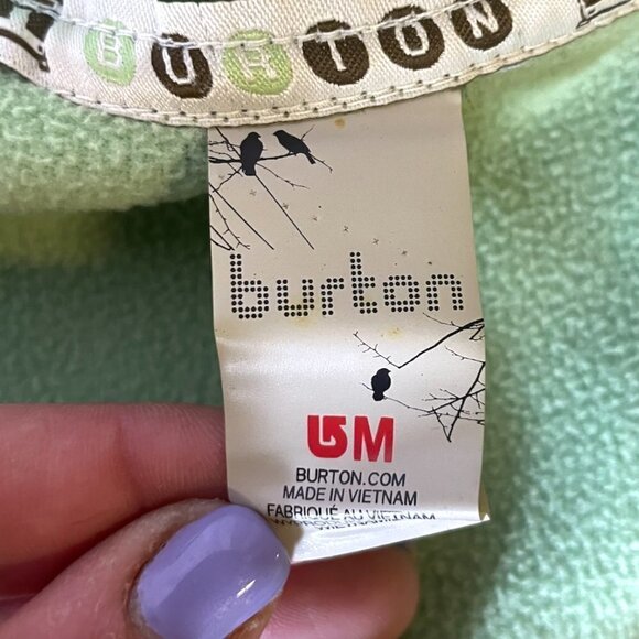 Burton Fleece Zip Up Jacket - Picture 5 of 7